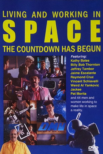 Póster de Living and Working in Space: The Countdown Has Begun