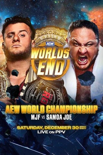 Póster de AEW Worlds End 2023