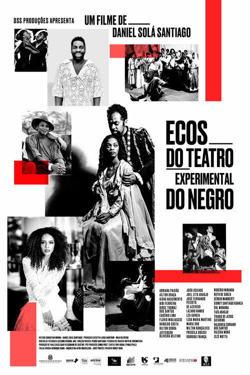 Póster de Ecos do Teatro Experimental do Negro