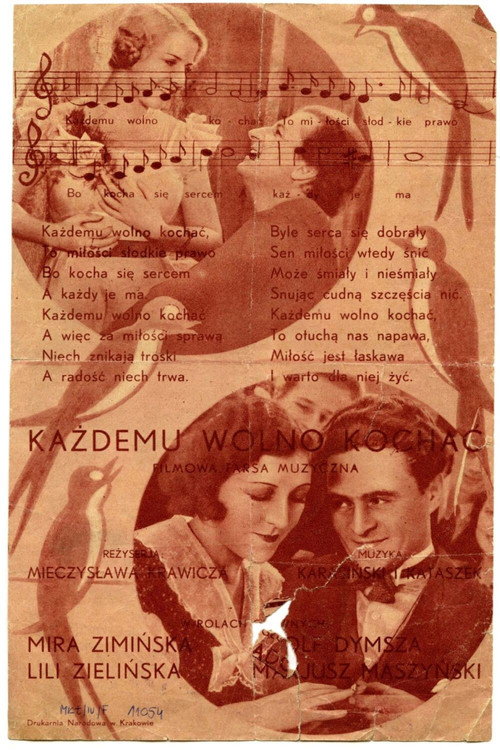 Póster de Każdemu wolno kochać