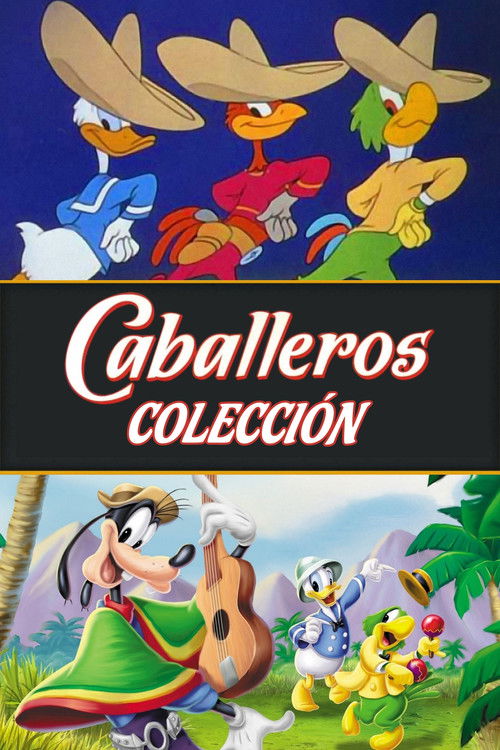 Póster de Los tres caballeros