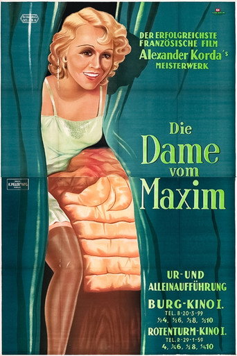 Póster de The Girl from Maxim's