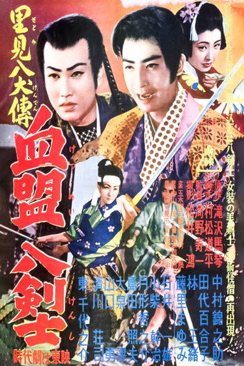 Póster de 里見八犬伝 第四部 血盟八剣士