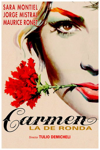 Póster de Carmen la de Ronda