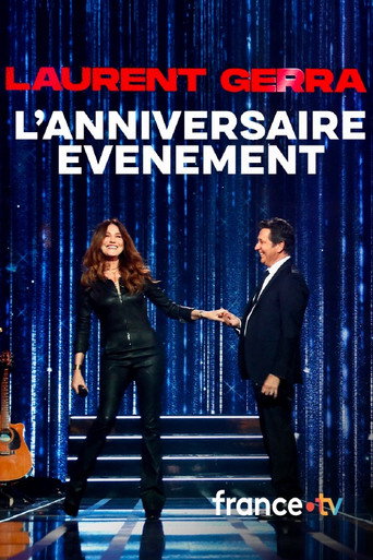 Póster de Laurent Gerra, l'anniversaire-événement