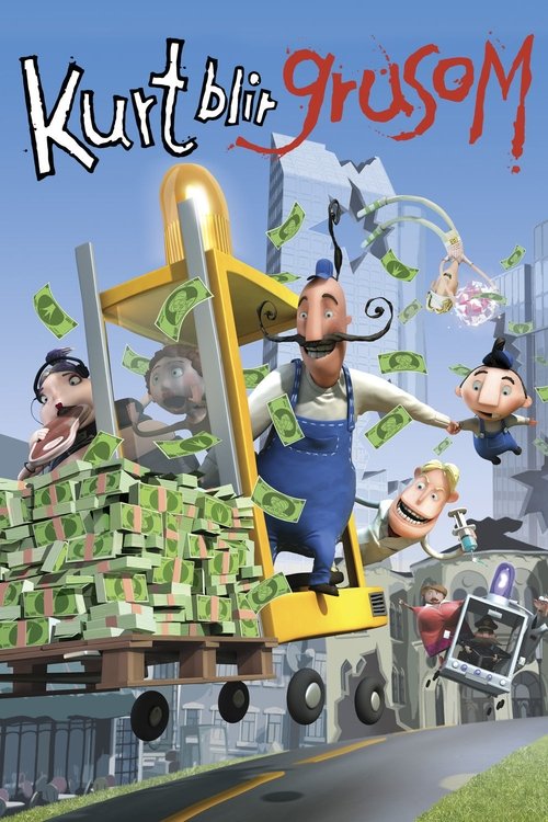 Póster de Kurt blir grusom