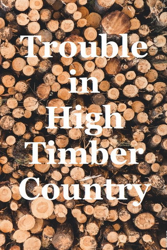 Póster de Trouble in High Timber Country