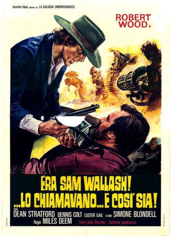 Póster de Era Sam Wallash!... lo chiamavano... E Così Sia