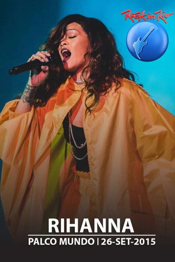 Póster de Rihanna - Live Rock in Rio 2015