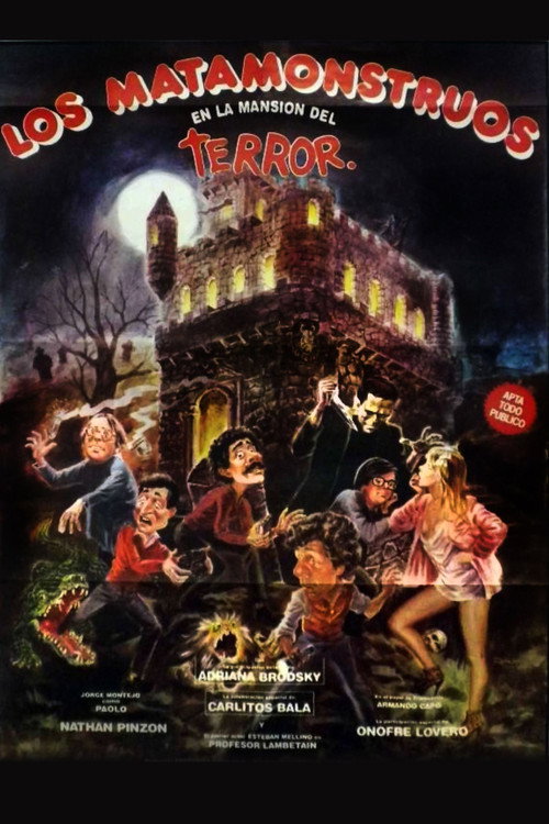 Póster de Los matamonstruos en la mansion del terror