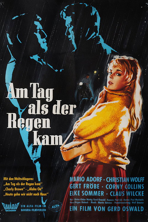 Póster de Am Tag, als der Regen kam