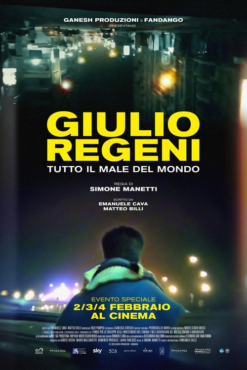Póster de Giulio Regeni - Tutto Il Male Del Mondo