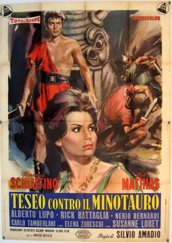 Póster de Teseo contro il minotauro