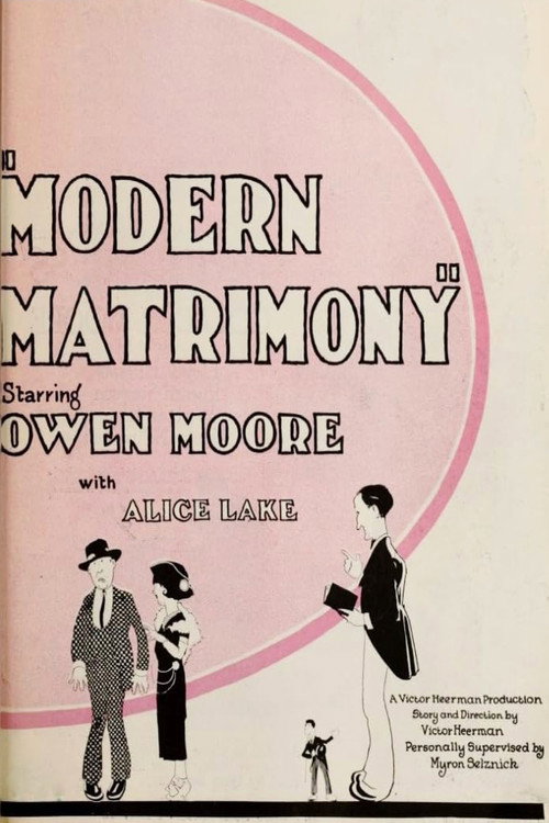 Póster de Modern Matrimony