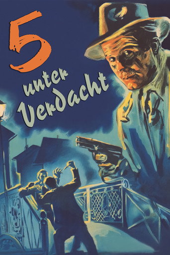 Póster de Fünf unter Verdacht