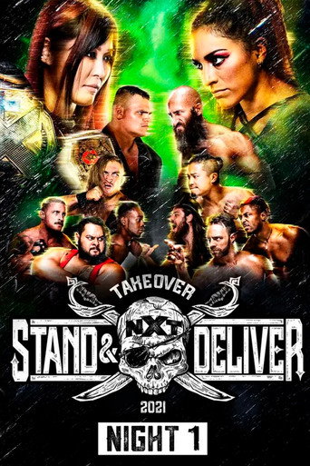 Póster de WWE NXT TakeOver: Stand & Deliver Night 1