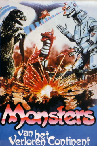 Póster de Monsters van het Verloren Continent