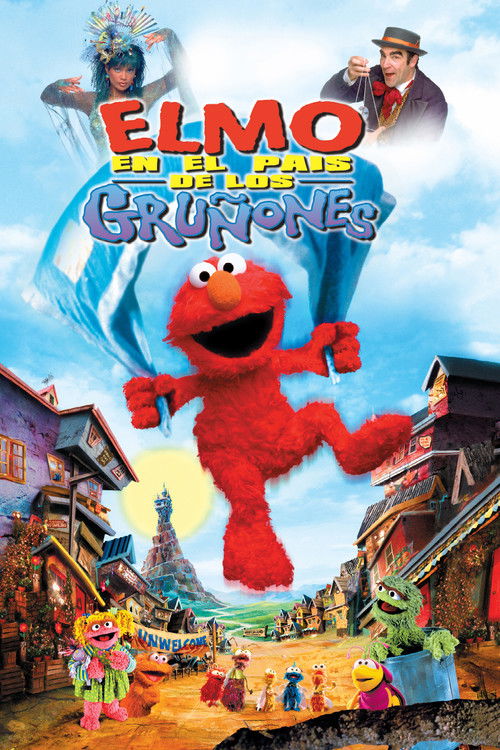 Póster de Elmo en la Tierra de los Gruñones