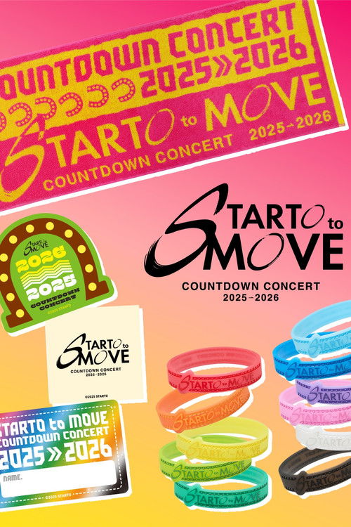 Póster de COUNTDOWN CONCERT 2025-2026 STARTO to MOVE