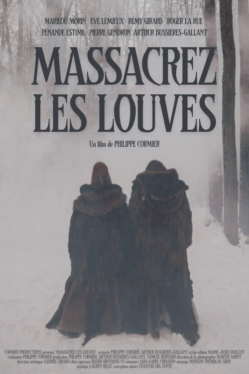 Póster de Massacrez les louves