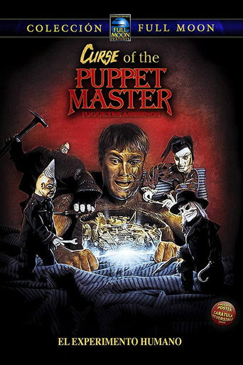 Póster de La Maldición de la Marioneta