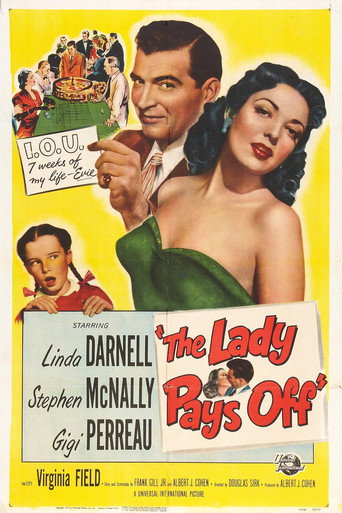 Póster de The Lady Pays Off