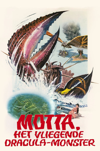 Póster de Motta, het Vligiende Dracula-Monster