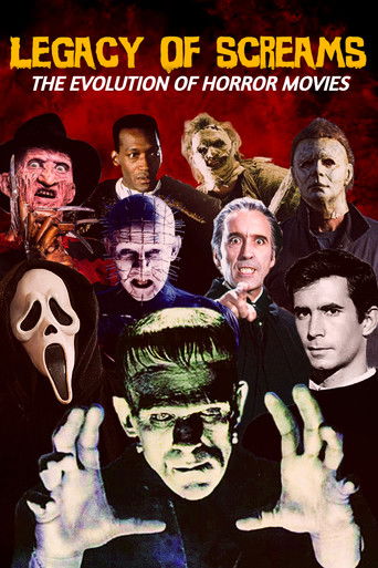 Póster de Legacy of Screams: The Evolution of Horror Movies