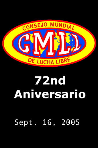 Póster de CMLL 72. Aniversario