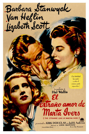 Póster de El extraño caso de Martha Ivers