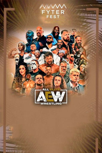 Póster de AEW Fyter Fest
