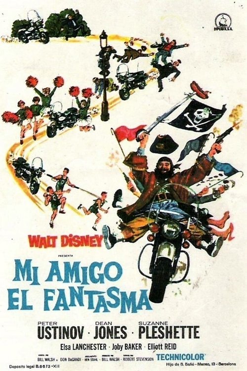 Póster de Mi amigo el fantasma