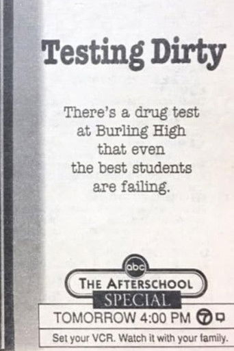 Póster de Testing Dirty