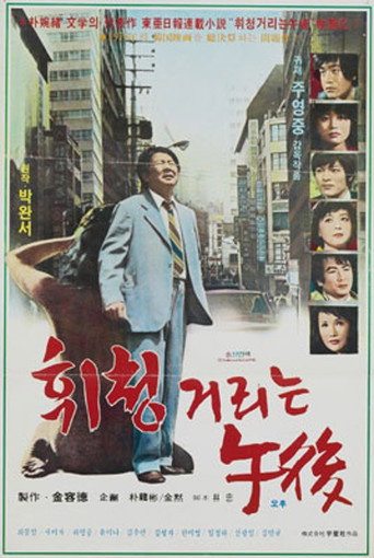 Póster de 휘청거리는 오후