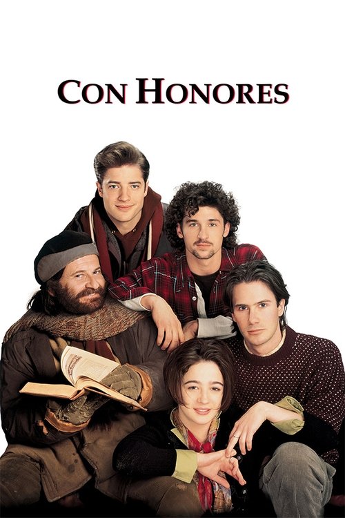 Póster de Con honores