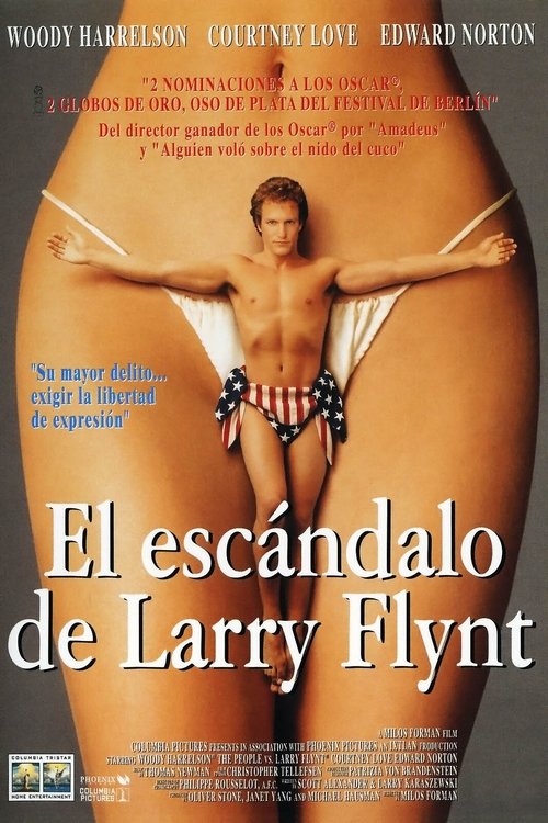 Póster de Larry Flynt: El nombre del escándalo