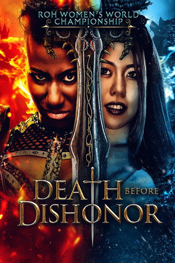 Póster de ROH: Death Before Dishonor 2026