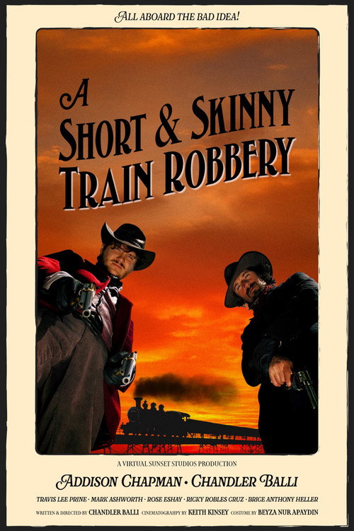 Póster de A Short and Skinny Train Robbery