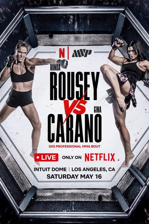 Póster de Ronda Rousey vs. Gina Carano