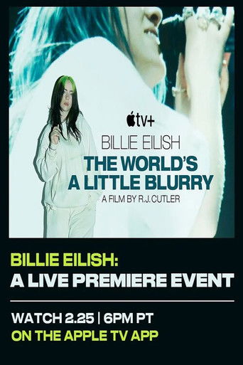 Póster de Billie Eilish: The World’s A Little Blurry Live Premiere Event