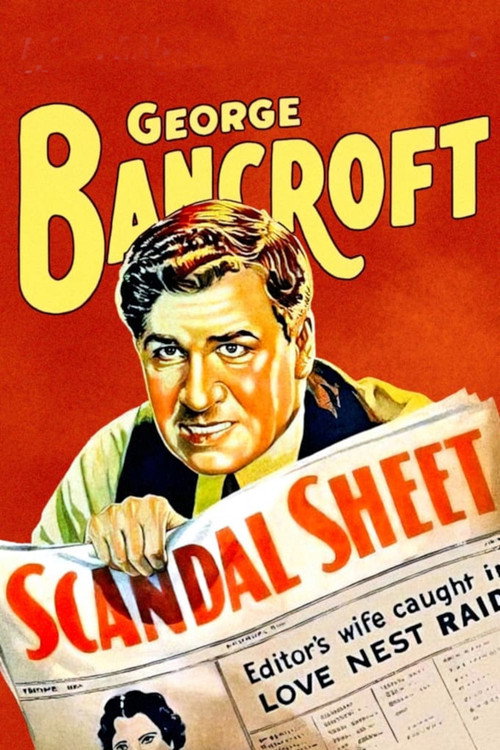 Póster de Scandal Sheet