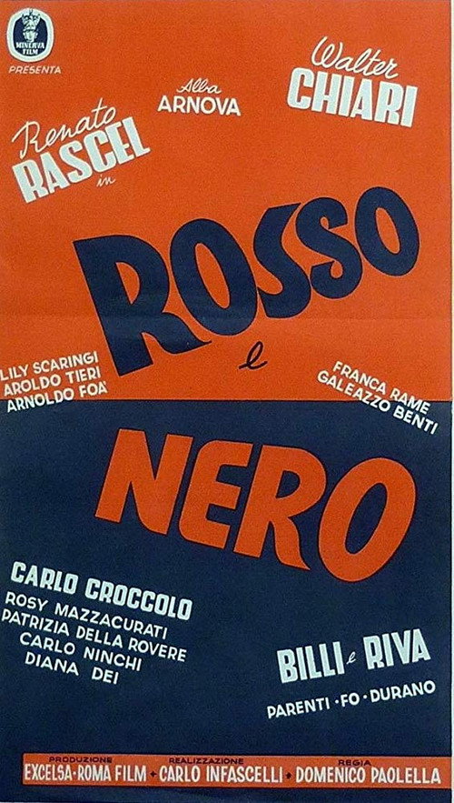 Póster de Rosso e nero