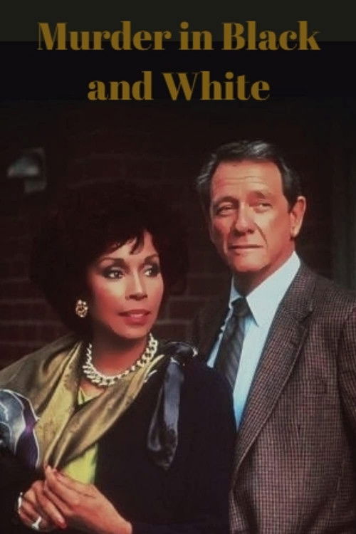Póster de Murder in Black and White