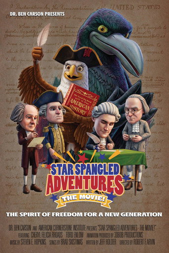 Póster de Star Spangled Adventures - The Movie!