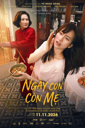 Póster de Ngày Con Còn Mẹ
