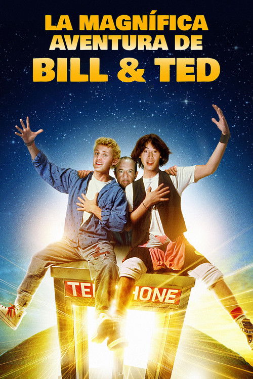 Póster de Bill y Ted: La Magnífica Aventura