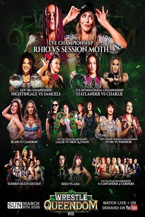 Póster de EVE 146: Wrestle Queendom VIII