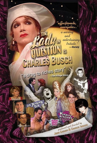 Póster de The Lady in Question Is Charles Busch