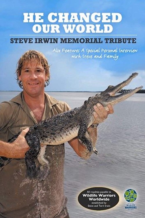 Póster de Steve Irwin: He Changed Our World