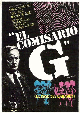 Póster de El comisario G. en el caso del cabaret